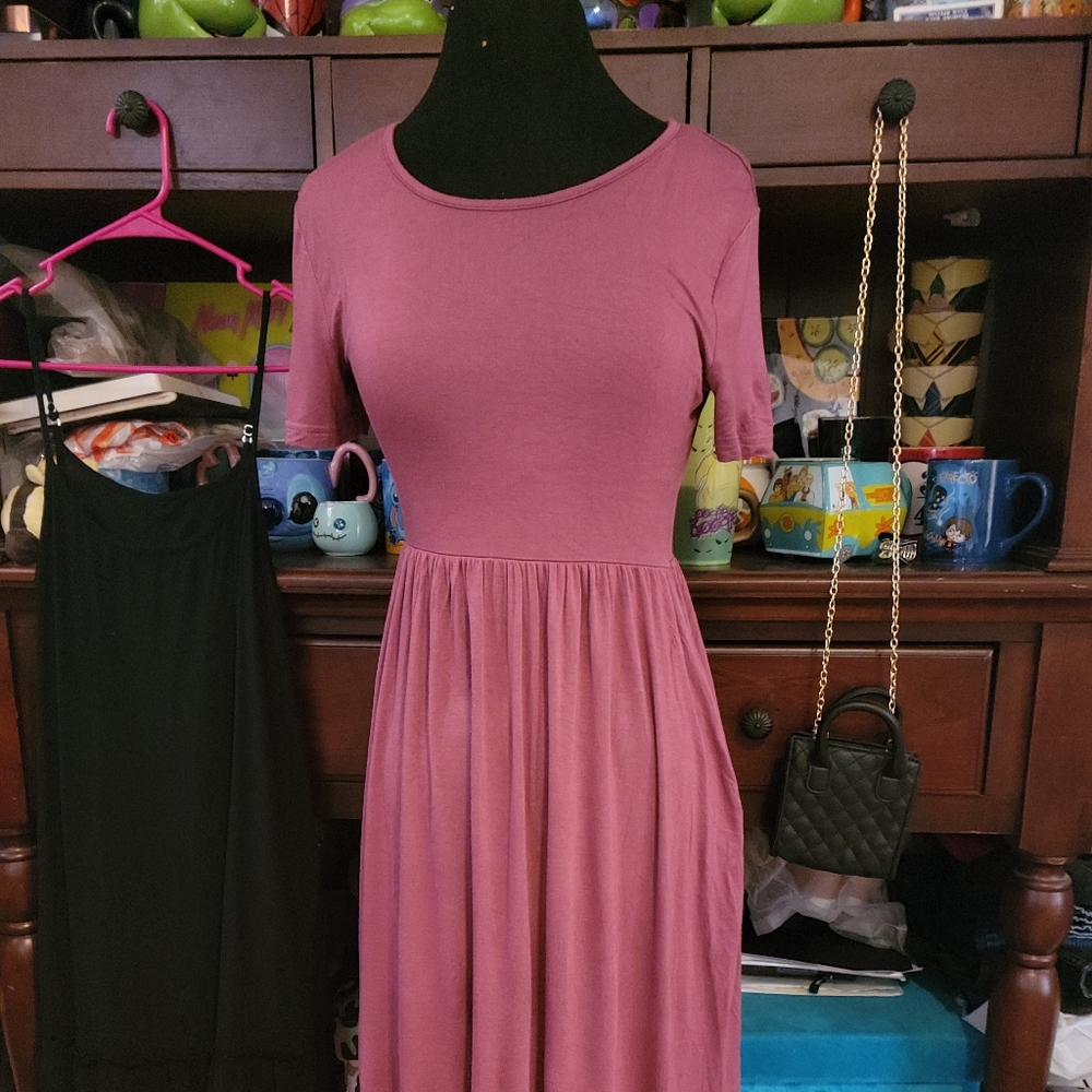 Pink dress